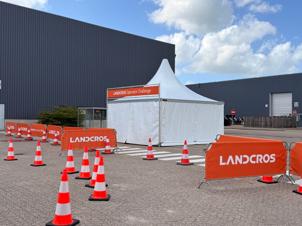 Veldbedden en materiaal opgesteld