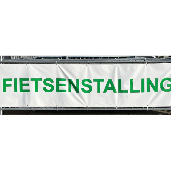 Fietsenstalling banner