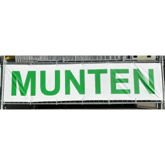 Munten banner