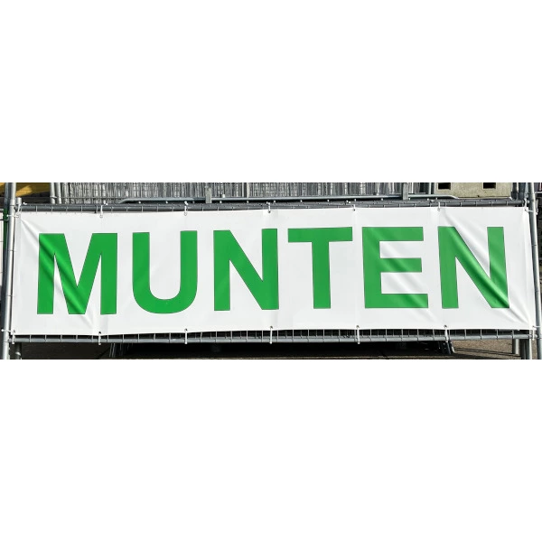 Munten banner