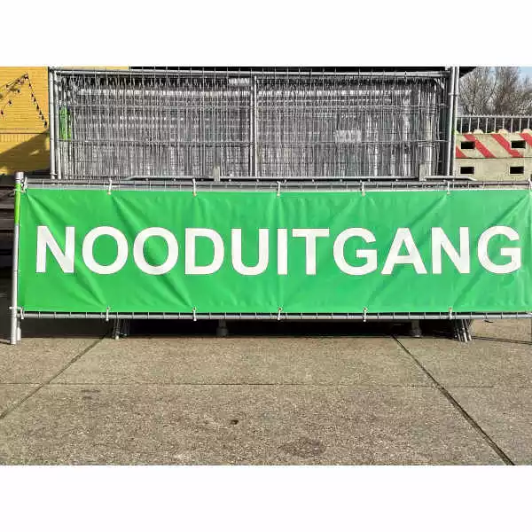 Nooduitgang banner - Afbeelding 2